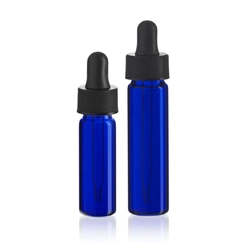 Blue Glass Vials