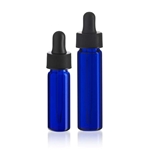 Blue Glass Vials